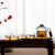 日式玻璃旅行茶具一壶四杯便携带户外功夫茶具整套快客杯简约 川木旅行茶具 胡桃木把