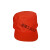 工作帽安全生产帽子车间男女防尘帽工厂劳保帽包头帽印字定制广告 橘红色 后面有松紧