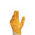 代尔塔 201015 劳保工作手套轻型丁腈涂层针织手套 耐磨抗撕裂耐油耐磨 掌背透气 黄色 8码 12副/打 企业定制