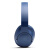 JBL T700BT头戴式蓝牙耳机 无线便携折叠重低音音乐耳机游戏电脑降噪网课适用苹果华为手机安卓 蓝色