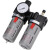 油水分离器过滤器空压机气压调节阀气动减压阀气源处理器二三联件 AW4000-04
