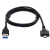 RealSense R200 SR300 D415 D435  USB3.0数据线 延长线  三脚架 弯头type C数据线1m 1m