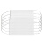 汉盾 三层白色一次性平面口罩一次性三层防护口罩成人防尘防飞沫透气防护口罩  50只/盒 白色 均码