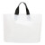 稳斯坦 WST1014 塑料包装袋(10个)商务礼品袋 服装购物袋PE手提袋 磨砂墨绿 50*40+10