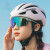 战术眼镜骑行护目镜偏光变色男女户外运动跑步防风沙公路自行车 变色款苍穹绿(日夜可用)