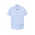 韦路堡(VLOBOword) VL100317 工作服衬衫短袖衬衫工作衬衫定制产品 g 蓝色 4XL 