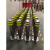 山头林村适用304不锈钢警示柱地桩活动路桩移动路障固定防撞柱停车隔离立 201材质(219管1.4厚)60高