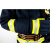 亿安隆 14款消防服五件套3c认证(尺码175) 整套防高温阻燃指挥作训战斗服灭火消防服	