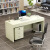 时通 单桌120*80*74cm（不包含移动柜）简易书桌台式学习简约办公室单人双人职员组合办公桌椅