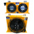 孔柔液压油散热器风冷却器AH1012工业风油温冷却器AH0608系统泵站0510 AJAH1012AC380V