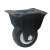 科威顿（KEWEIDUN）黑色轻音耐磨脚轮 工业金钻轮PVC双轴承滑轮家具平板轮子 1.5寸定向轮 单位：个