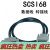 定制NI PXI-6552  PXI 6723 PXI 6259 专用转接板数据线 端子台导轨安装HL-SCSI-RA-68P