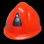 力达艾思科米 FINDME智能安全帽 SH-B 实时音视频通话 人员定位 电子围栏 SOS告警 红色 SH-B-S