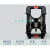 BK-25 40气动隔膜泵QBY升级版铝合金不锈钢塑料压滤机泵 DN50铝合金+山道(橡胶膜片)