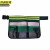 京洲实邦 保洁工具腰包园林家政多功能工具包 绿色带反光条JZSB-3676