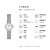 天梭（TISSOT）瑞士手表小可爱系列小方盘时尚简约优雅钢带石英女表送老婆送女友 T140.009.11.111.00 白盘钢带