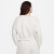 耐克（NIKE）PHOENIX女短款宽松套头衫V领卫衣FN3652-104 白色 XL 