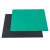 冰禹 BYjj-124 台垫橡胶垫 绿色耐高温工作维修皮 实验室桌垫 橡胶板 静电台布 1m*1m*2mm
