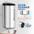 艾克（AIKE）不锈钢感应洗手液器商用壁挂皂液器自动洗手液机商场卫生间皂液机 AK1255-泡沫款（镜面银）