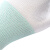 鲁工尼龙劳保手套透气耐磨防滑PU507白PU涂掌绿边M6双