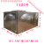 大团小圆304不锈钢水箱长方形饮用水箱家用加厚桶蓄水塔储水桶楼顶储水罐 1.5吨(1.5M*1M*1M) 1500升