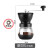 德梵蒂磨豆机手磨手摇手动咖啡豆研磨机家用小型咖啡器具自动研磨咖啡 单罐磨豆器<无轴承>