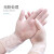 英科医疗 pvc防护手套  劳保加厚耐磨实验清洁耐油食品手套 透明色特大号XL码 100只/盒