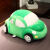 澳颜莱汽车模型抱枕 小汽车毛绒玩具汽车模型玩偶卡通布娃娃睡觉抱枕儿 绿色 30厘米