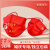 似晨缤纷婚庆喜庆中国红一次性口罩三层防护个性潮图案印制口罩