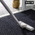 卧虎藏龙 PVC双条纹地垫 防滑吸水地毯门垫 深灰色宽0.9*1m（要几米长拍几件）
