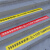 安燚 红色小心地滑50*10 高粘性斜线长条地面用PVC地贴黄色警示标识提示GNG-405
