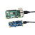 集线器扩展板 百兆RJ45以太网 3路USB HUB模块 ETH/USB HUB HAT (B)