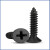 黑色304不锈钢十字沉头自攻螺丝钉平头木工螺钉M1.7M2M2.2M2.5M3Q ST2.5*6(100颗)