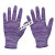 手套干活用的 夏季薄款尼龙线 透气工作耐磨手套劳保弹力 劳工劳 粉色尼龙手套(36双) S