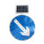 太阳能导向牌 成都前方施工指示牌交通安全LED电子牌箭头灯诱导牌 太阳能禁止通行内容支持定做 1.