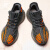 EaerGce品牌轻奢椰子鞋男鞋大码45码飞织网面跑步鞋新款时尚透气运动潮鞋 灰橙 42