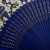 王星记扇子中国风女式丝绸绢扇古典折扇排茄折叠扇夏季杭州礼品收藏 夕阳红花（排茄） 6寸