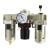 适用气源处理过滤器三联件AC2000/3000/4000020304油水分离器调压 AC400004配4mm接头