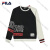 斐乐（FILA）FILA x MIHARA男子套头卫衣秋新款时尚基础圆领休闲上衣 正黑色-BK 175_96A_L