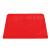 食安库 食品级清洁工具 聚丙烯手刮板 金属可探测 宽度200mm 红色 40154