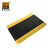 爱柯部落 双层耐磨型警示防滑地垫 防滑垫 PVC抗疲劳脚垫 黄黑色 0.9×15m×13.5mm 可定制