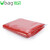 ubag 加厚垃圾分类袋 酒店环卫商用干湿分类垃圾桶袋平口塑料袋GYJ 红色120*140cm（50个）