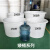 加厚牛筋大桶塑料圆桶发酵酿酒桶养殖水缸洗澡桶 200升牛筋桶--矮