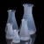 塑料烧瓶 三角烧瓶 实验室用品 pp锥形烧瓶   锥形瓶 500ml