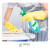 橡胶手套洗碗乳清洁保工业防水耐磨塑胶厨房胶皮乳胶手套耐酸碱 透明薄款 5双装 M