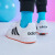 adidas HOOPS低帮休闲篮球板鞋小白鞋男小童儿童阿迪达斯官方 白/黑 29(175mm)