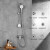 九牧（JOMOO） 卫浴淋浴花洒套装升降杆手持增压淋浴龙头35287-126/1B-1