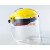 LNG加气站耐低温防护面屏防雾防飞溅面罩液氮防冻面屏冲击安帽 简易面罩