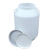 臻安心 多功能塑料圆桶大容量带盖加厚塑料发酵化工环卫工业物业物胶桶 30L白色【加厚】