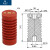 克洛伊ZJ-10Q/65*140高压支柱绝缘子65*130环氧树脂绝缘柱10-12KV厂家价 65*130上三孔下单孔（常规）